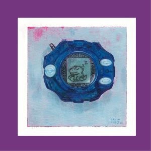 Print Digivice 1999 (Digimon Adventure) - 15x15cm